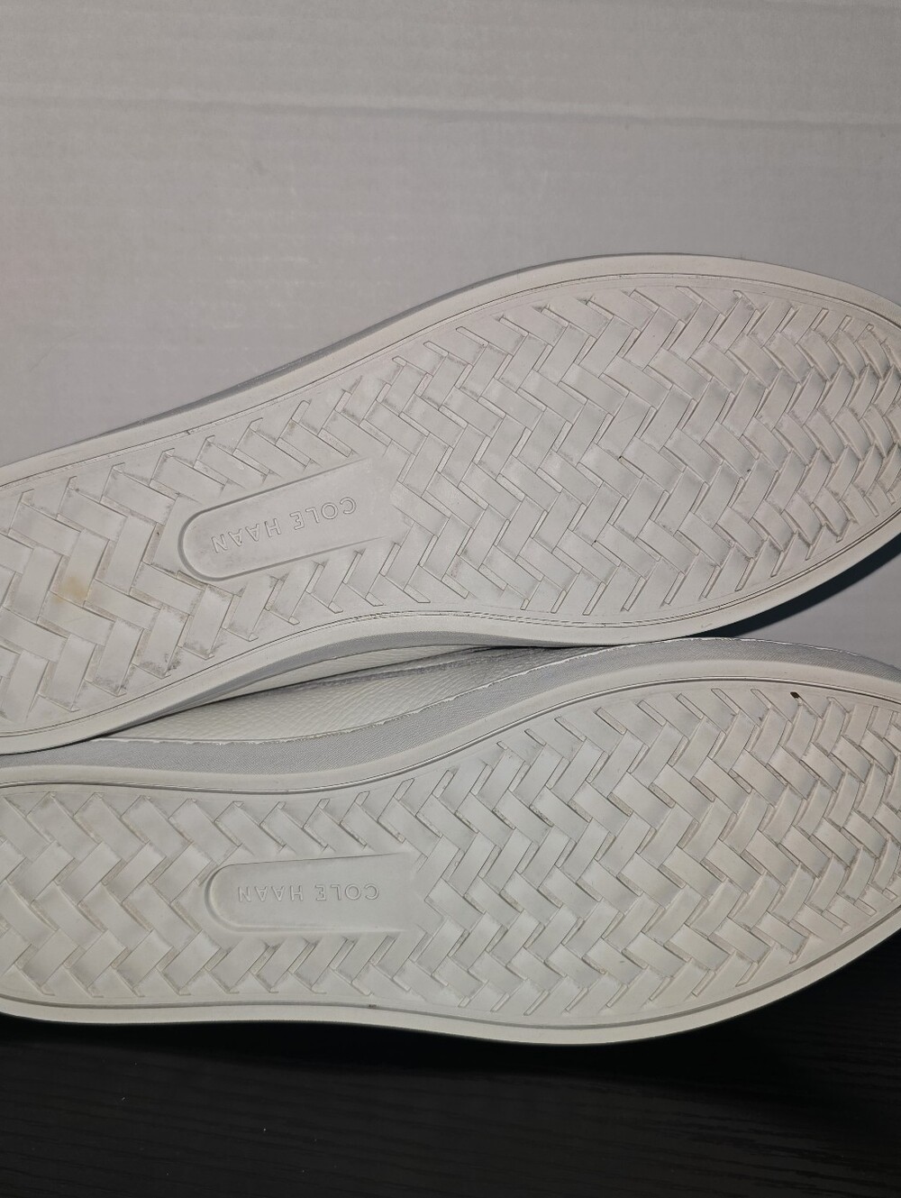 Cole Haan Nantucket White Pebbled Leather Penny Loafers Shoes Womens Size 9.5 B - Picture 9 of 9